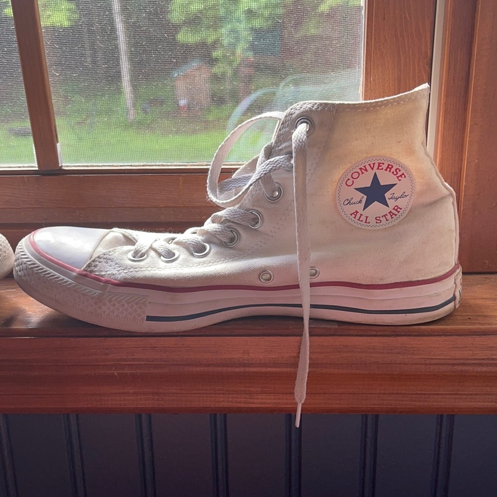 Womens high top Converse sneakers